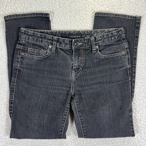 Calvin Klein‎ Jeans Women's Size 4P (Actual 30x25) Black Skinny Mid Rise